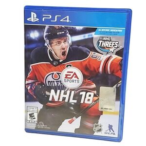 EA Sport NHL 18 Sony PlayStation 4 PS4 Hockey Game Connor McDavid Edmonton Oiler